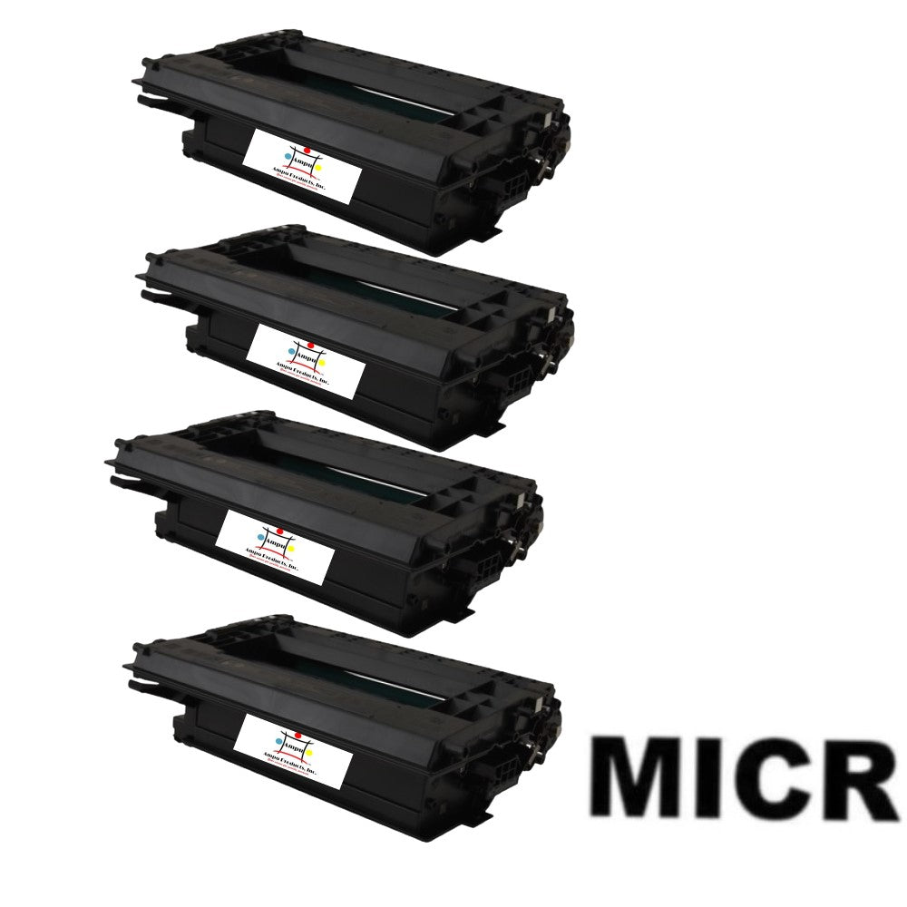 Compatible Toner Cartridge Replacement For HP W1470A (HP 147A) Black (10.5K YLD) W/Micr (4-Pack)