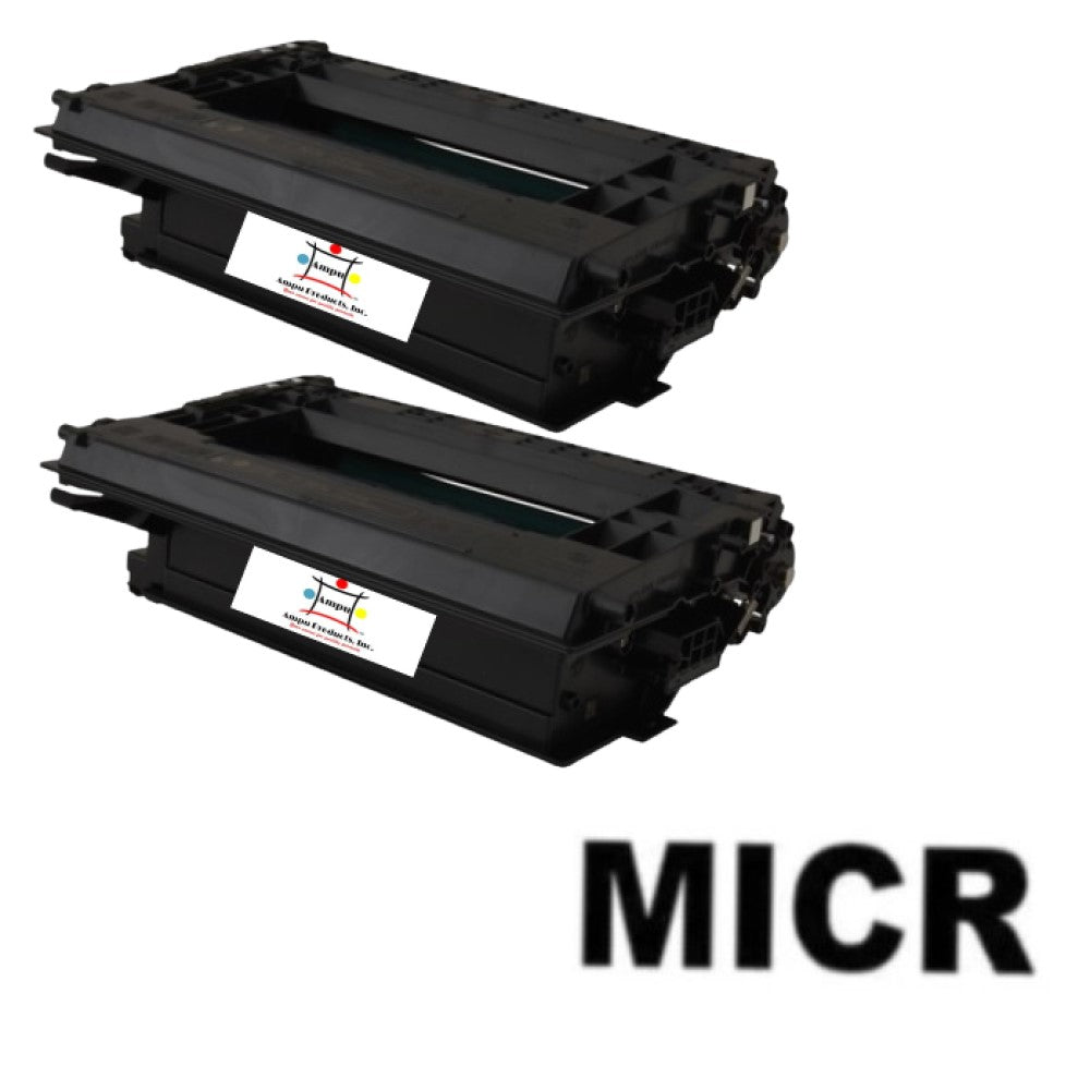 Compatible Toner Cartridge Replacement For HP W1470A (HP 147A) Black (10.5K YLD) W/Micr (2-Pack)