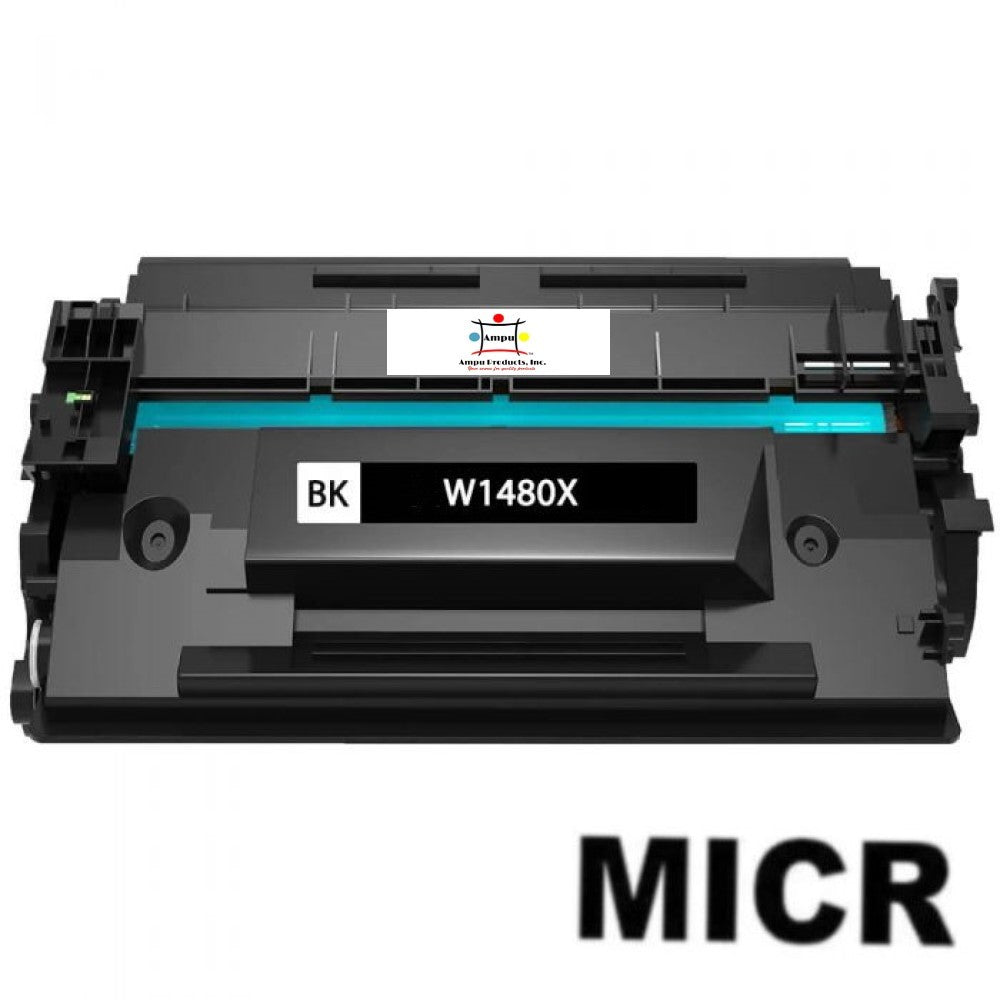Compatible Toner Cartridge Replacement For HP W1480X (148X) Black (9.5K YLD) W/Micr