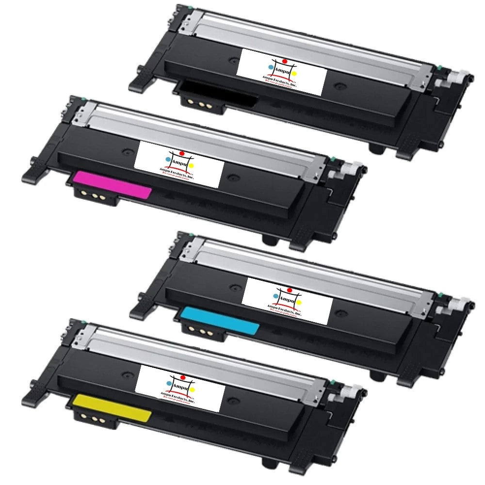 Ampuproducts Compatible Toner Cartridge Replacement For HP W2060A, W2061A, W2062A, W2063A (116A) Black, Cyan, Magenta, Yellow (700 YLD) 4-Pack