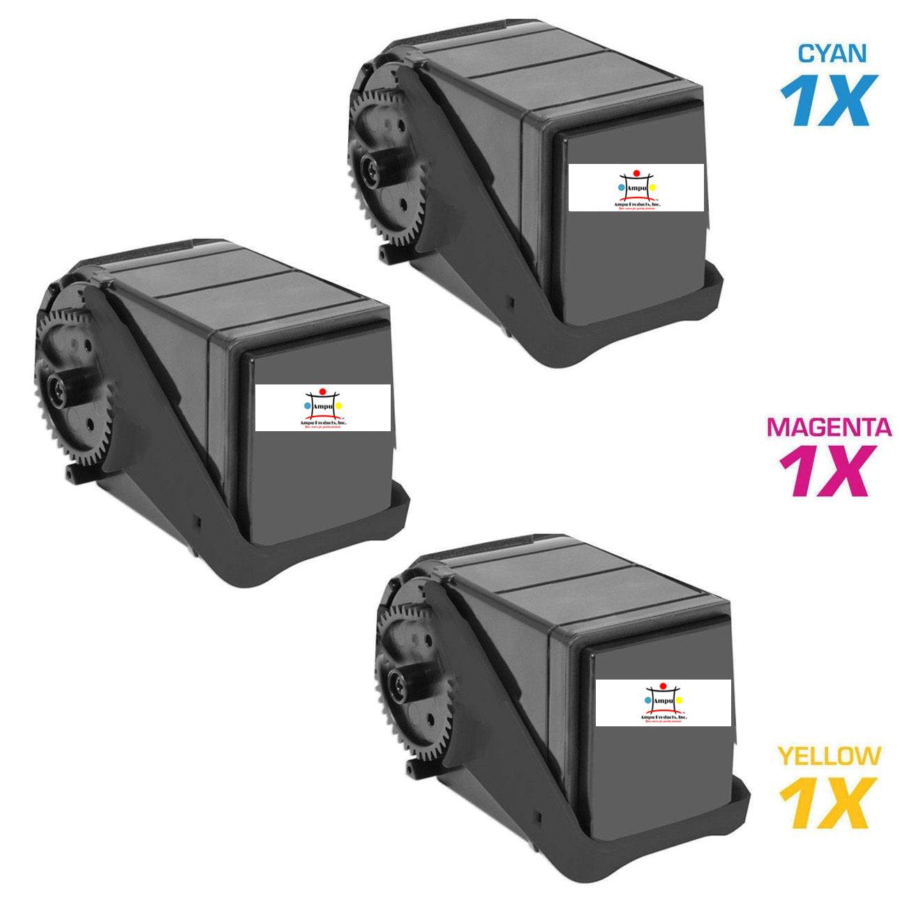 XEROX 1) 106R02599, 1) 106R02600, 1) 106R02601 (COMPATIBLE) 3 PACK