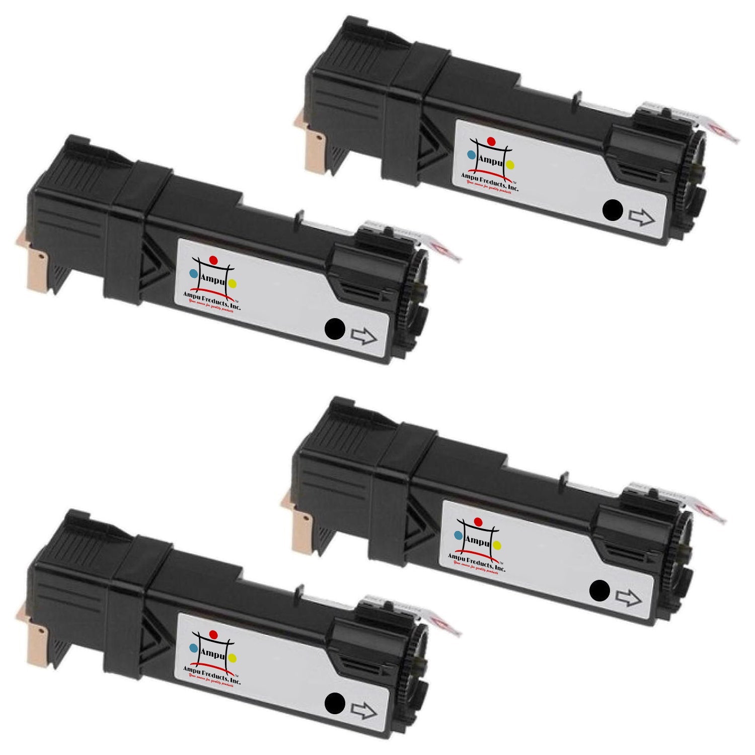 Ampuproducts Compatible Toner Cartridge Replacement For XEROX 106R01455 (COMPATIBLE) 4 PACK