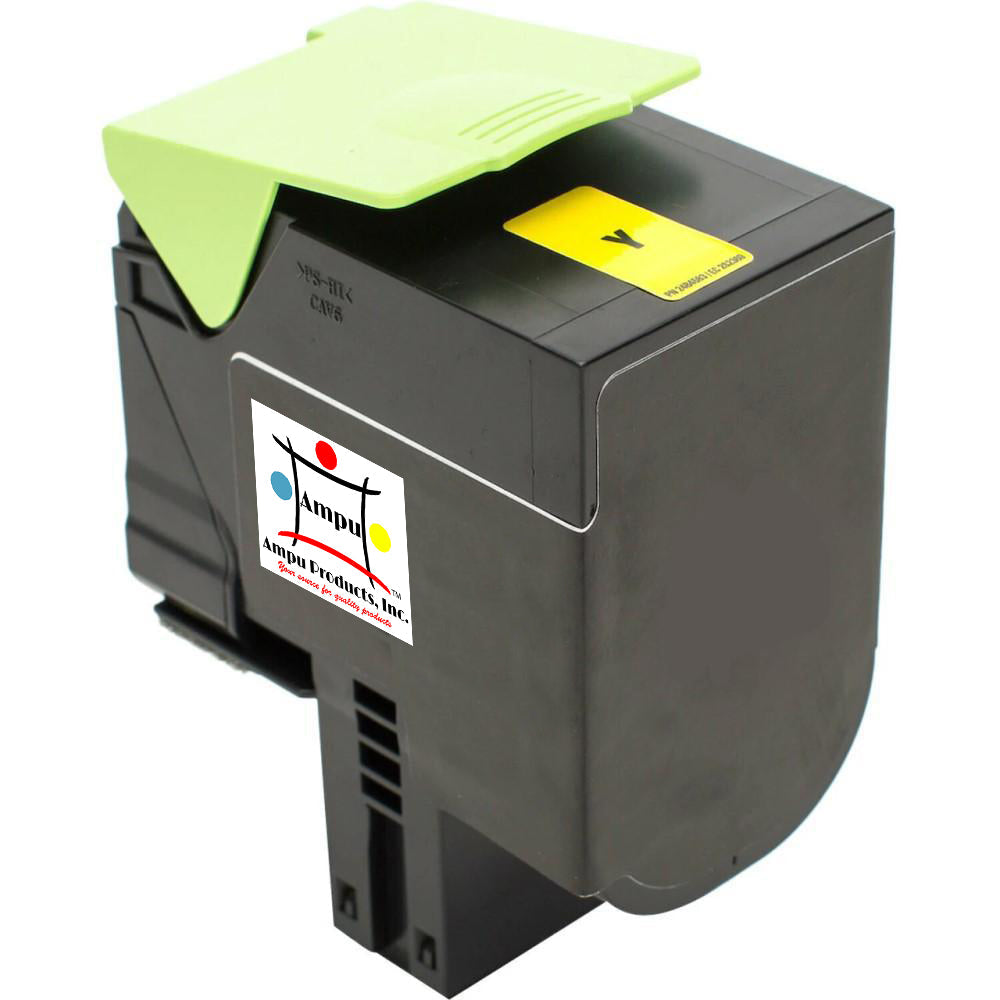 Compatible Toner Cartridge Replacement For Lexmark 71B0H40 (High Yield Yellow) 3.5K YLD