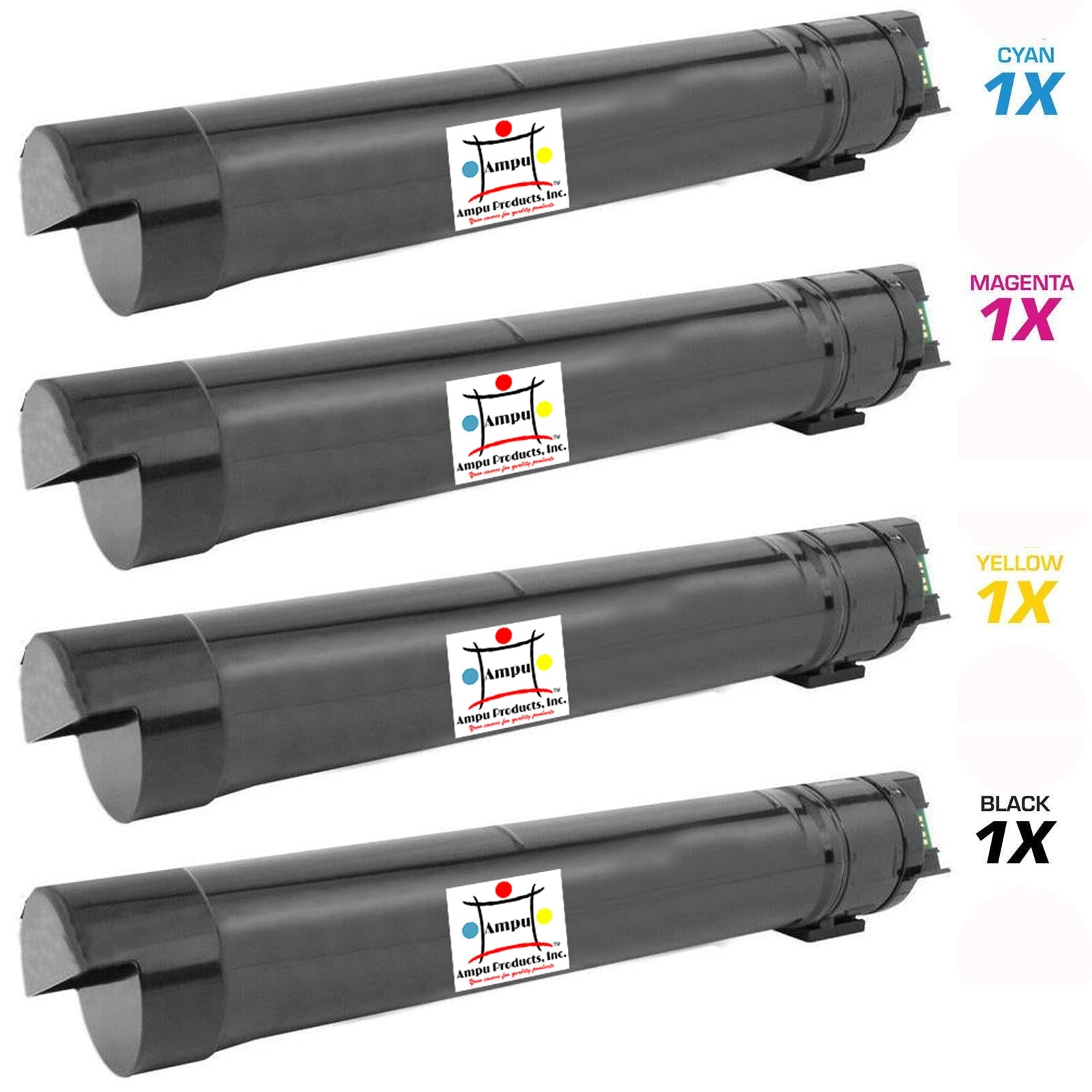 XEROX 1) 6R1395, 1) 6R1398, 1) 6R1397, 1) 6R1396 (COMPATIBLE) 4 PACK